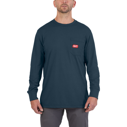T-SHIRT TRAVAIL MANCHES-LONGUES VERT S. - Blister MILWAUKEE EPI - 4932493048