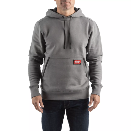 SWEAT MID À CAPUCHE GRIS - TAILLE (L) - Blister MILWAUKEE EPI - 4932493123