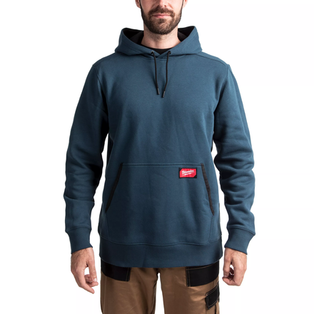 SWEAT MID À CAPUCHE BLEU - TAILLE (M) - Blister MILWAUKEE EPI - 4932493127