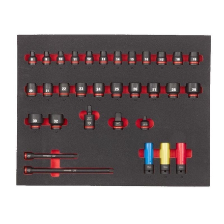 MODULES SERVANTE DOUILLES 1/2 - MILWAUKEE - 4932493392