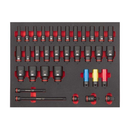MODULES SERVANTE DOUILLES LONGUE 1/2 - MILWAUKEE - 4932493394