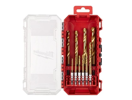 Coffret 10 forets métaux HSS-G Red Hex MILWAUKEE - 4932493865