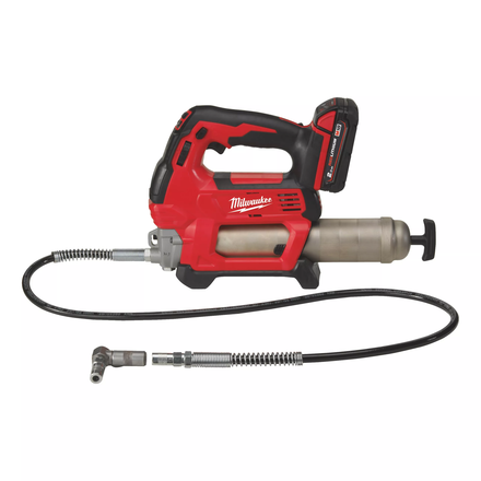 Pompe à graisse MILWAUKEE M18 GG-201C 18V 2,0 Ah avec 1 batterie - 4933440490