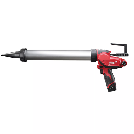 Pistolet à Colle MILWAUKEE M12 PCG 600A-201B 600ml 12V 2,0Ah avec batterie - 4933441670