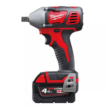 Boulonneuse à Chocs MILWAUKEE M18 BIW12-402C 1/2'' 18V 4,0 Ah 2 batteries - 4933443607