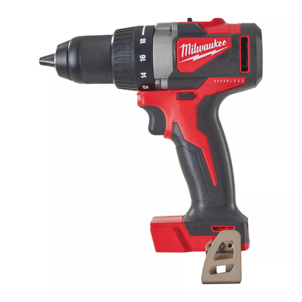 Perceuse Visseuse BRUSHLESS,18V, 85 Nm - sans batterie MILWAUKEE M18 BLDD2-0X - 4933464514