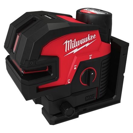 Laser MILWAUKEE 4 lignes avec 4 points 12 volts m12 cll4p-301c - 4933479203