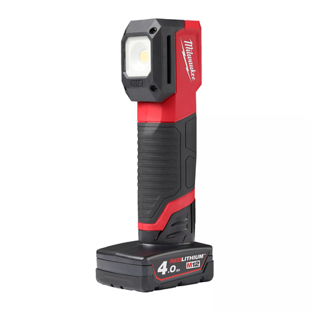 Lampe de travail magnétique MILWAUKEE M12 CML-401 avec tête pivotante, 12V, 1000 Lumens - 4933479366