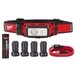 Lampe frontale, 3V, 600 Lumens , 1 batterie 4V Red Li-Ion 3.0Ah, un câble USB MILWAUKEE - 4933479963