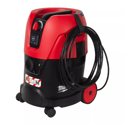 Aspirateur 25 L DE CLASSE M - AS 2-250EM MILWAUKEE - 4933493593