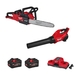 Pack MILWAUKEE tronçonneuse + souffleur M18 FPP2OPL13-802 4933500228