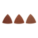Kit abrasifs Multitool (10 triangles abrasifs grain 60 / 80 / 120) RYOBI RAK10MT - 5132002600