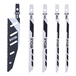 Carte RYOBI RAK05JSBFC 5 lames spéciales scie sauteuse - 5132002697