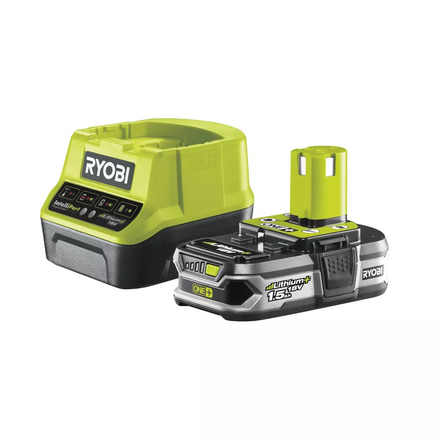 1 batterie lithium+ 18V - 1,5 Ah et 1 chargeur rapide 2,0 A RYOBI RC18120-115 - 5133003357