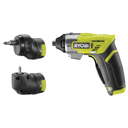 Tournevis RYOBI ERGO-A2 4V - 1,3 Ah - 5 Nm avec 10 embouts de vissage - 5133003409