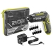 Tournevis sans fil 4 V Quick-Turn RYOBI R4SDP-L13T - 5133003689