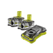2 batteries lithium+ 18V - 5,0 Ah et 1 chargeur ultra rapide 5,0 A RYOBI RC18150-250 - 5133004422