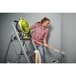 Ventilateur 18V - diamétre 19 cm - tête orientable haut/bas & droite/gauche - 3 vitesses 2100 / 1300 / 700 tr/min RYOBI - 5133005596
