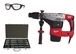 Pack Perfo burineur 7kg MILWAUKEE 11,9J K750S SDS MAX avec coffret burinage et lunettes