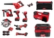 Pack complet MILWAUKEE 6 machines M18 + musique + aspirateur + gonfleur