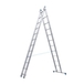 Échelle Starline transformable 2 plans accès à 5.75m - TUBESCA COMABI - 00142310