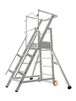 ESCALIER MOBILE 7 MARCHES HAUTEUR DE TRAVAIL 3.54M - TUBESCA COMABI - 02271107