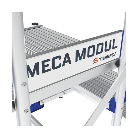 MECA MODUL Plateforme 4 marches lg 1.5m - 3 GC - 2 Rampes - TUBESCA COMABI - 02380413