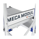 MECA MODUL Plateforme 4 marches lg 1.5m - 3 GC - 2 Rampes - TUBESCA COMABI - 02380413