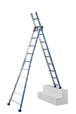 ÉCHELLE PLATINIUM TRANSFORMABLE 2 PLANS ACCÈS 6.90m - TUBESCA COMABI - 02442612