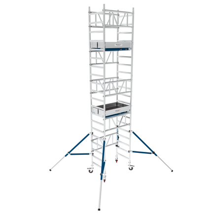 ÉCHAFAUDAGE NEOLIUM EVO ALU ROULANT HAUT TRAVAIL 6.2M TUBESCA COMABI 02976420