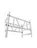 ÉCHAFAUDAGE NEOLIUM EVO ALU ROULANT HAUT TRAVAIL 6.2M TUBESCA COMABI 02976420