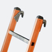 ÉCHELLE SIMPLE ÉVASÉE MIXTE ACIER/ALU ACCÈS À 4.98M - TUBESCA COMABI - 03211114