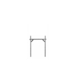 R40 Demi-cadre 1.00m Acier - TUBESCA COMABI - 04002005