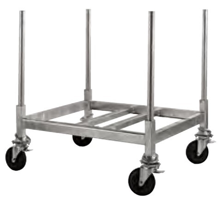 POLYRACK ensemble 4 pieds +  roues diam 200 - TUBESCA COMABI - 04099171
