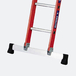 ÉCHELLE SIMPLE ISOLANTE ACCÈS À 3.87M - TUBESCA COMABI - 04310110