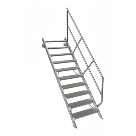 ESCALIER AVEC MAIN COURANTE 17M-60DEGR-600 - TUBESCA COMABI - 05902017