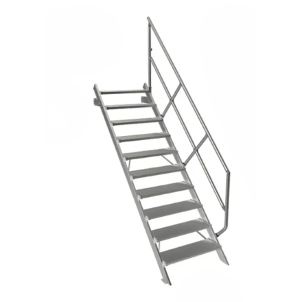 ESCALIER AVEC MAIN COURANTE 13M-60DEG-1000 - TUBESCA COMABI - 05902213