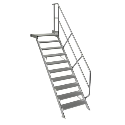 ESCALIER PLATEFORME 7M-60DEG-600 - TUBESCA COMABI - 05904007