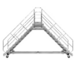 Passerelle Mobile 45 degrés - hauteur 230 cm - TUBESCA COMABI - 05909011