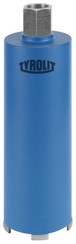 Couronne diamant béton pour carottage à sec diam. 82x250x11/4' PREMIUM TYROLIT - 34074214