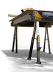 Pack de 2 tréteaux-table de chantier TOUGHBUILT C700 - TBC7002