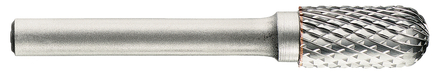 Fraise lime carbure cylindrique -TivolyNorm -Denture normale -Brise copeaux -Forme D # / Ø: 20 / d2: 6 / L: 70 TIVOLY - 103165120006