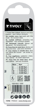 Fraise lime carbure Cylindrique à rayon Denture normale brise copeaux Forme D # / Ø: 10 / d2: 6 / L: 65 TIVOLY - 10316521000