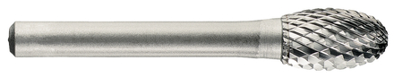 Fraise lime carbure ovale -TivolyNorm -Denture normale -Brise copeaux -Forme D # / Ø: 20 / d2: 6 / L: 70 TIVOLY - 103181120006
