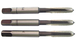 Jeu de 3 tarauds main -M -Acier au Chrome (Blister) / Ø: 6 X 1 TIVOLY - 1050012060100