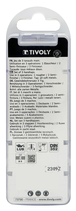 Jeu de 3 tarauds main -M -Acier au Chrome (Blister) / Ø: 6 X 1 TIVOLY - 1050012060100