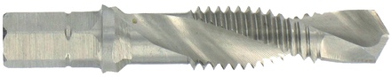 Foret Taraudeur Fraisureur machine Standard HSS -M -Tivoly Norm -Entrée droite -Queue hexagonale. / Ø: 6 X 1 TIVOLY - 1050294060100