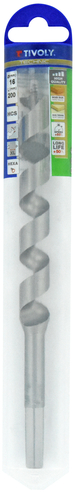 Foret bois spirale unique - Queue hexagonale (Etui plastique) / L: 200 Ø: 16 TIVOLY - 10800141600