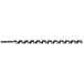 Foret bois spirale unique L450mm -Queue hexagonale / L: 450 Ø: 12 TIVOLY - 10800241200