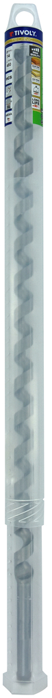 Foret bois spirale unique L450mm -Queue hexagonale / L: 450 Ø: 14 TIVOLY - 10800241400